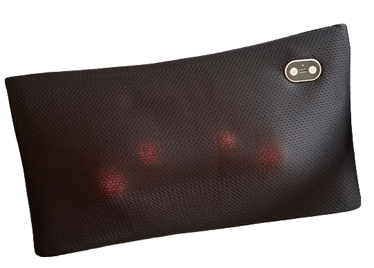 Massagekudde med infravärme i kulorna